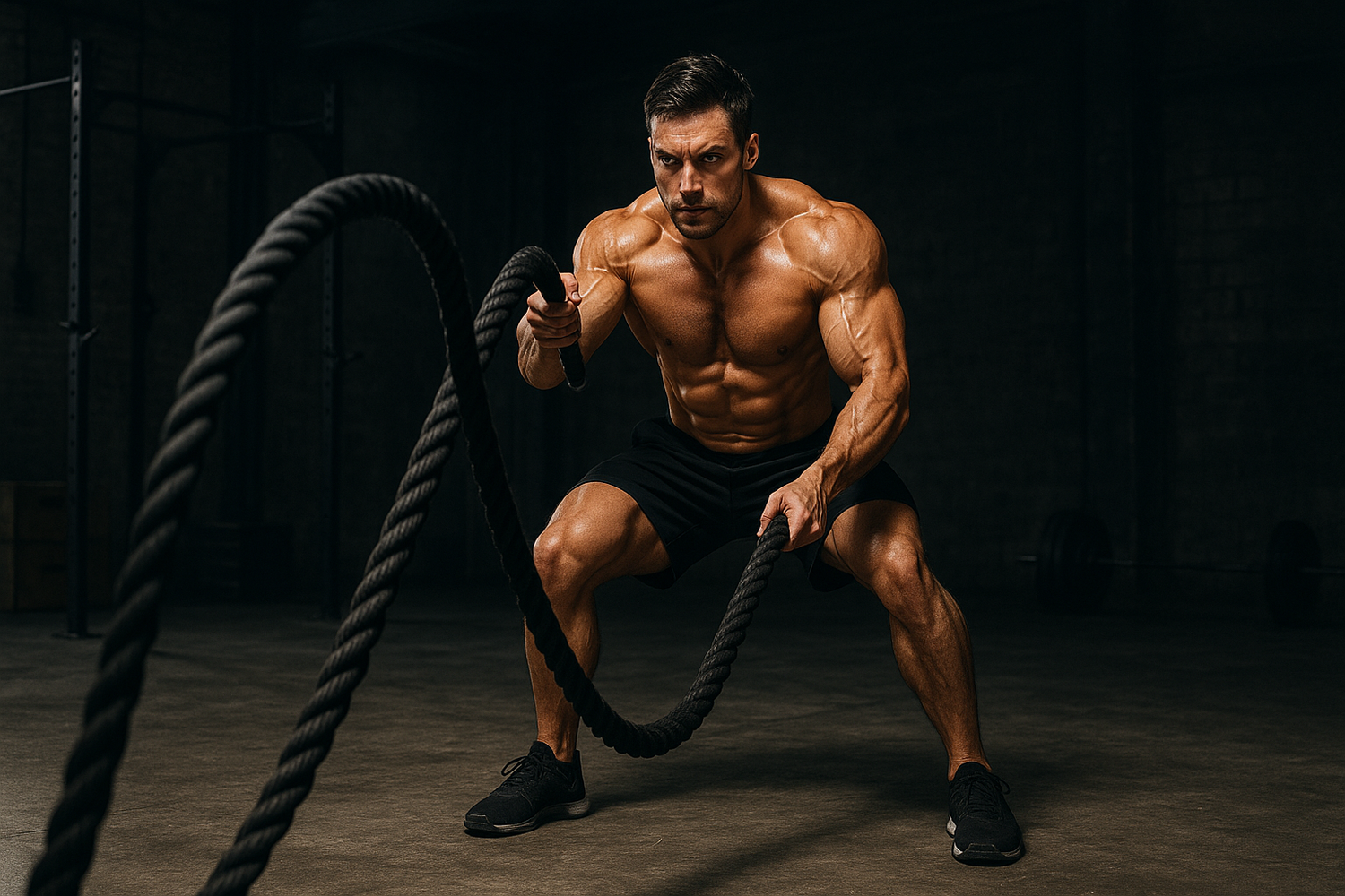 Battle rope workout