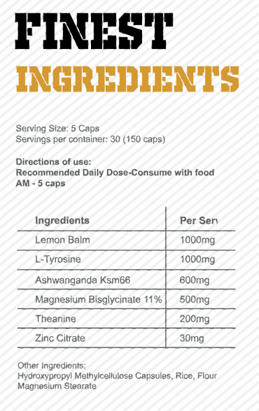 Gas Mark 10 Longevity Big Dreams 150 Caps