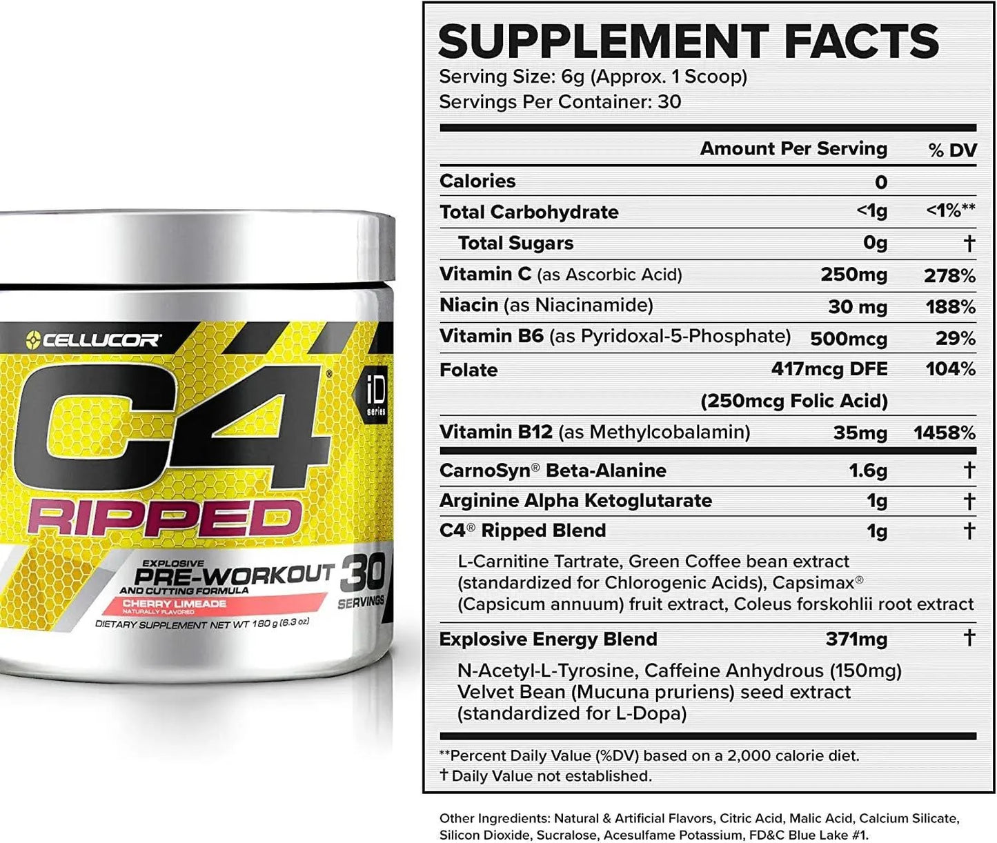 Cellucor C4 Ripped 30 Servings image 3