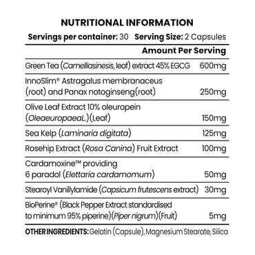 ChaosCrew Fire Starter Non Stim weight-management support formula