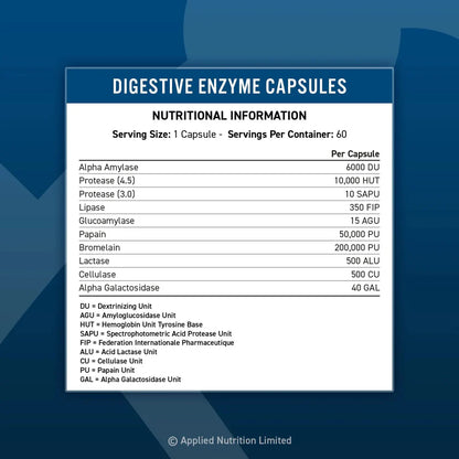Applied Nutrition Digestive Enzyme image 1