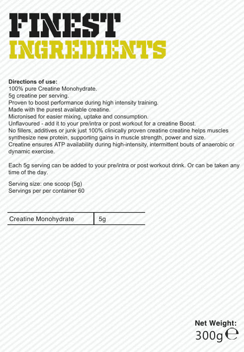 Gas Mark 10 Creatine Monohydrate image 1