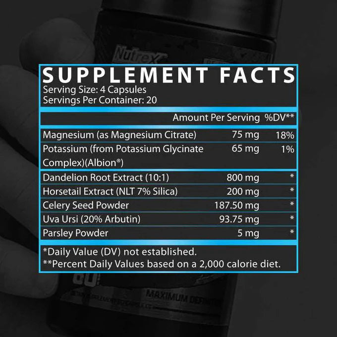 Nutrex Lipo-6 Diuretic 80 caps