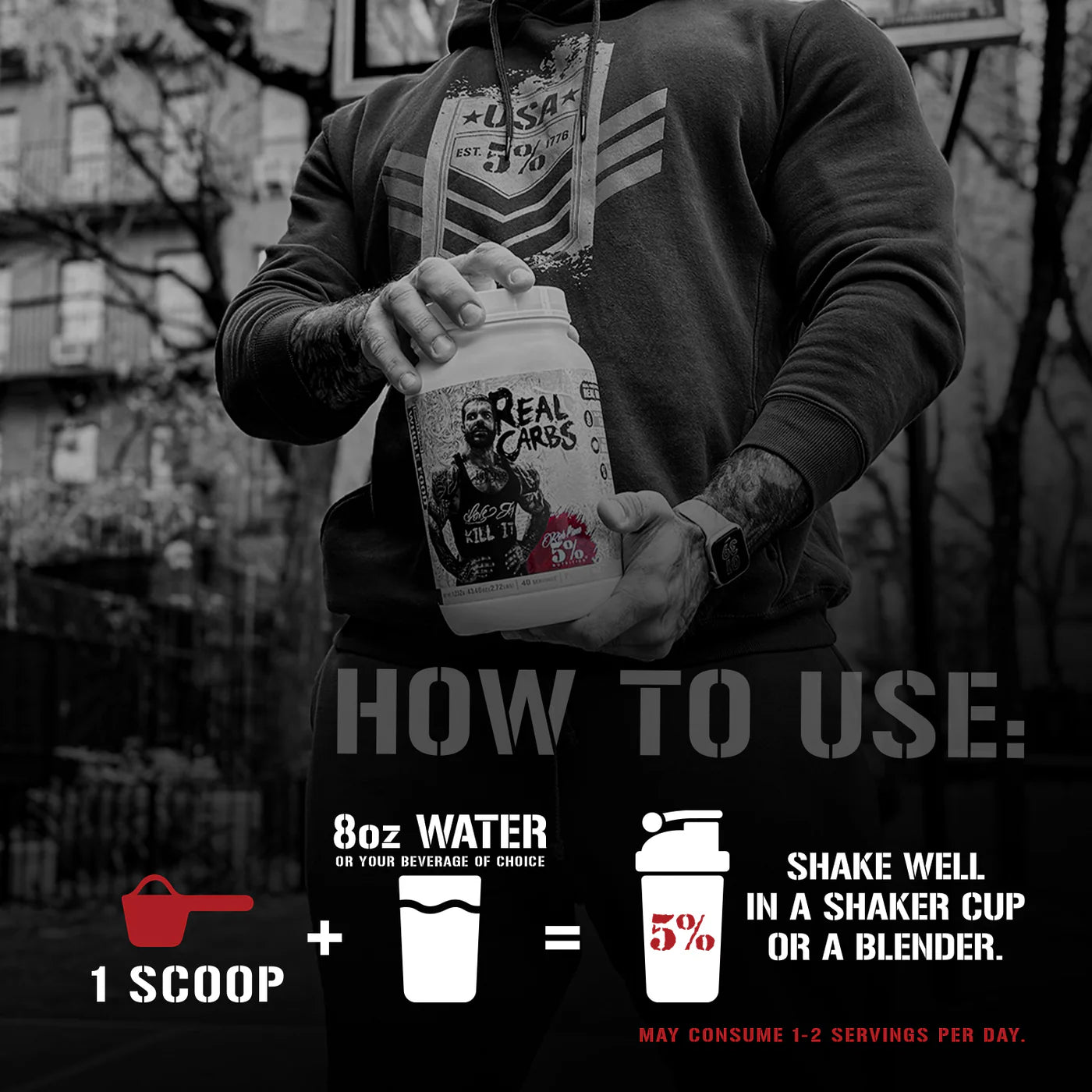 5% Nutrition Real Carbs 1248g image 5