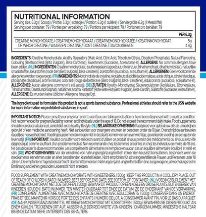 USN Micronized Creatine Monohydrate 230g image 2