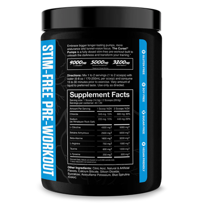 JNX Sports The Curse! Stim-Free Pump 572 - 580 grams image 1