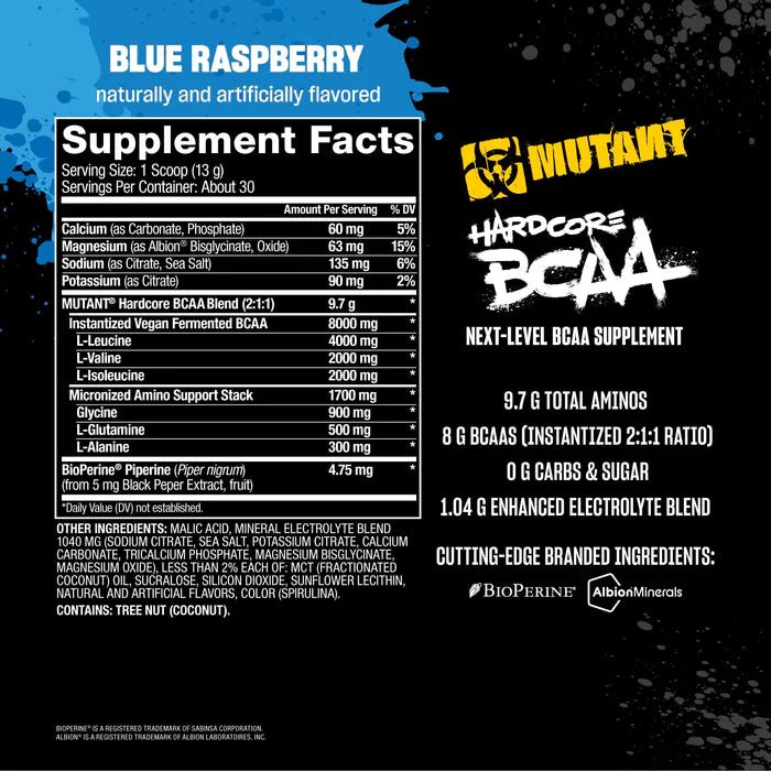 Mutant - Hardcore BCAA - 390 grams image 1