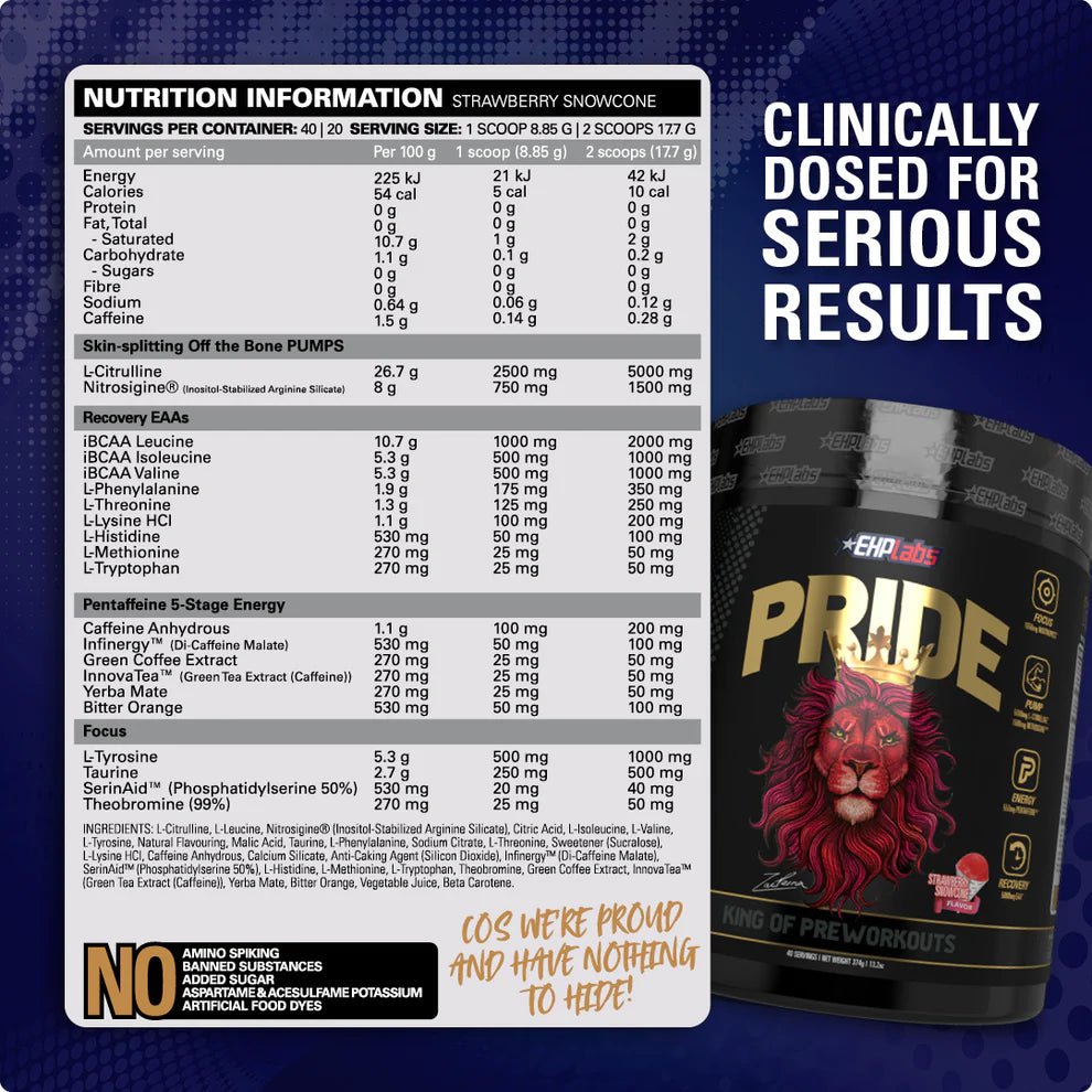 EHP Labs Pride Pre-Workout image 4