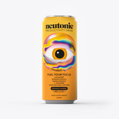 Neutonic Productivity Drink 12x330ml – Nootropic Energy & Focus Blend image 3
