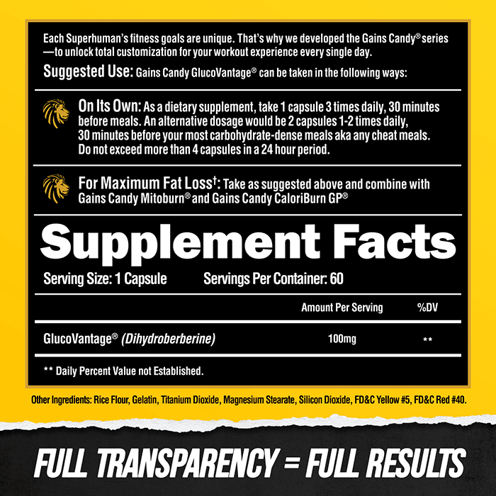 Alpha Lion Gains Candy Glucovantage image 7