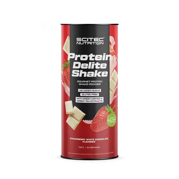 SciTec Protein Delite Shake 700g Strawberry White Chocolate