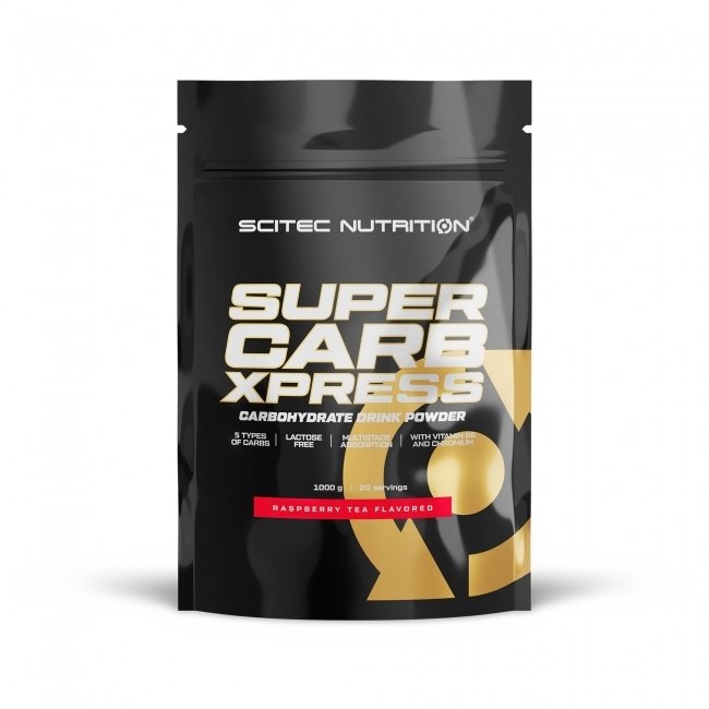 SciTec Super Carb Xpress 1000g Raspberry Tea
