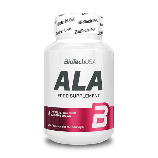 BiotechUSA ALA Alpha Lipoic Acid 250mg