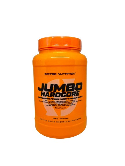 SciTec Jumbo Hardcore 1530g Brittle White Chocolate