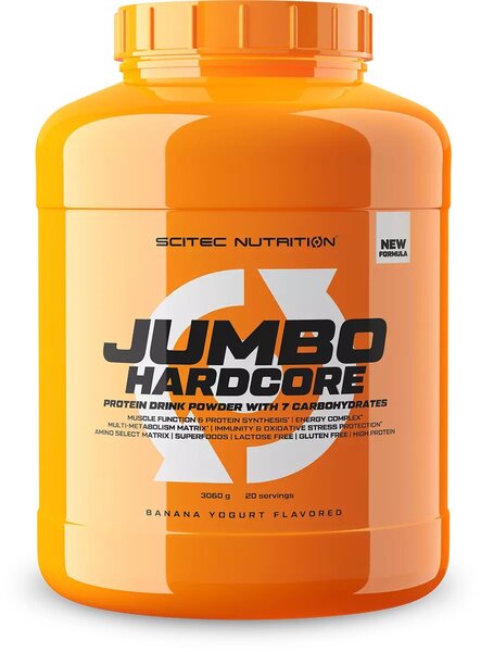 SciTec Jumbo Hardcore 3060g Banana Yogurt