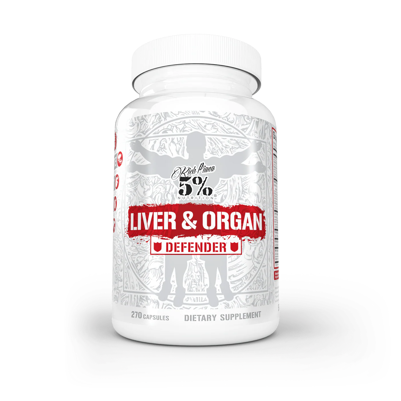 5% Nutrition Liver & Organ Formula Supplement – Lift Up Supplements Ltd