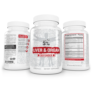 5% Nutrition Liver & Organ Formula Supplement