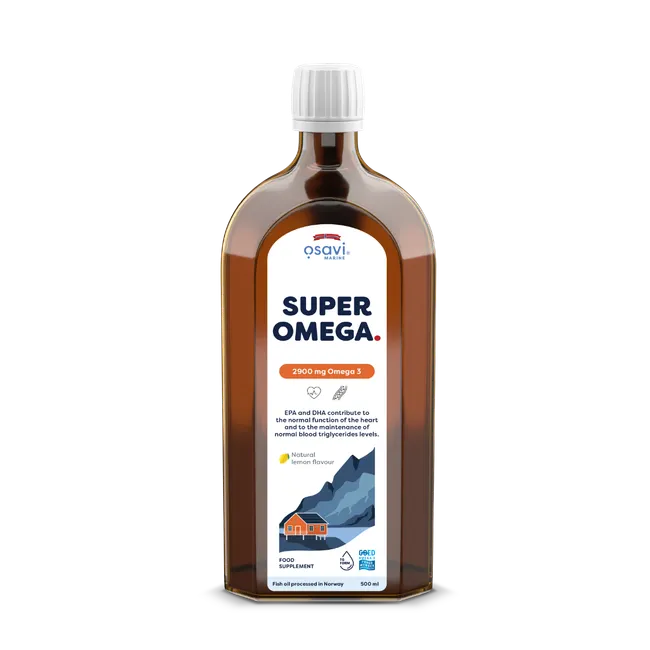 OSAVI Super Omega, 2900mg Omega 3 (Lemon)