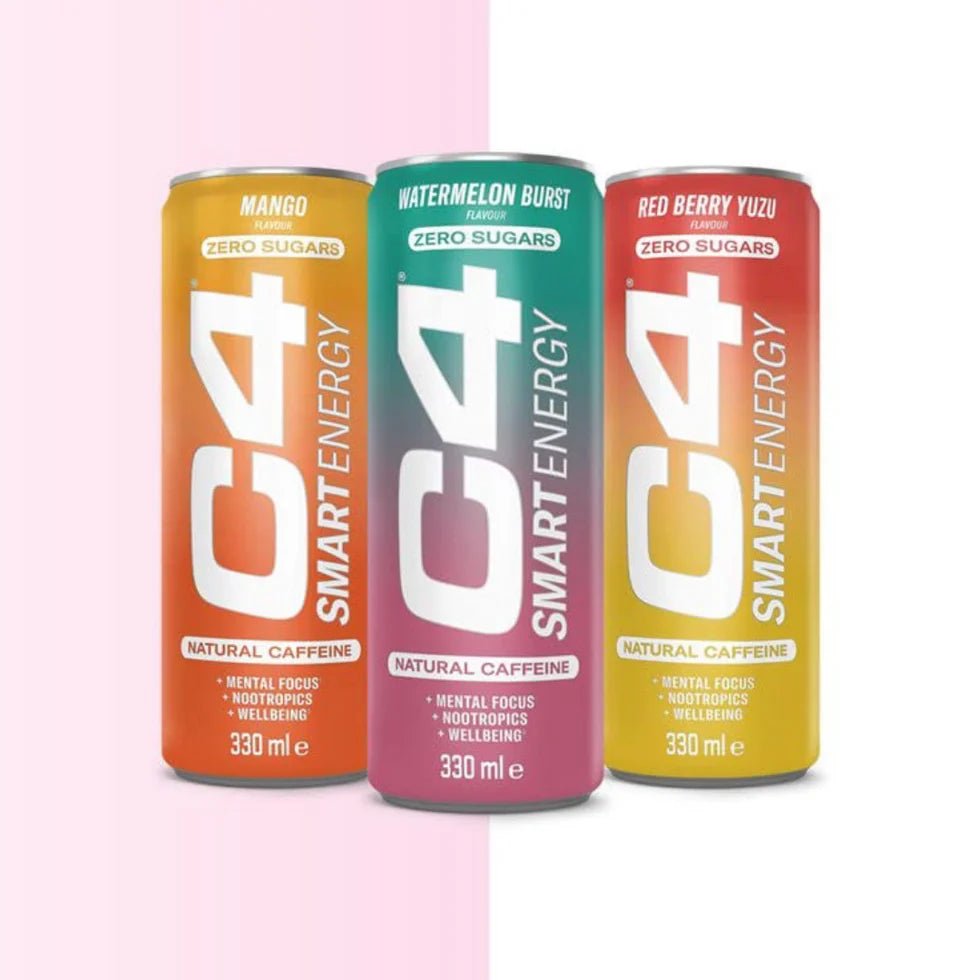 Cellucor C4 Smart Energy Carbonated 12x330ml