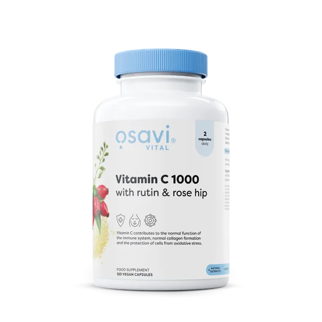 OSAVI Vitamin C 1000 with rutin & rose hip