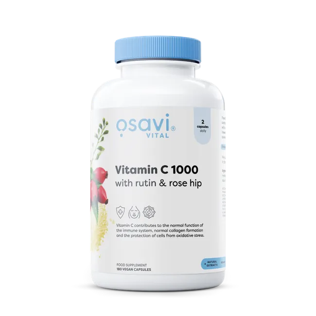 OSAVI Vitamin C 1000 with rutin & rose hip