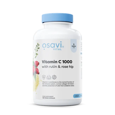 OSAVI Vitamin C 1000 with rutin & rose hip