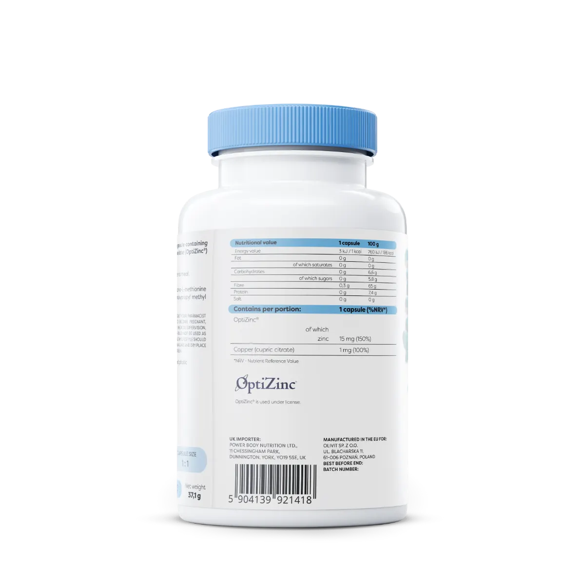 OSAVI Zinc + Copper, 15mg + 1mg