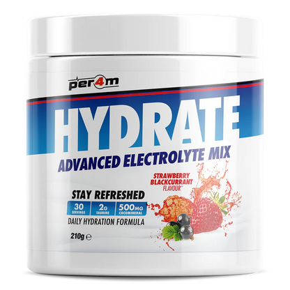 Per4m Hydration 210g | Electrolyte Powder for Sports & Exercise Recovery