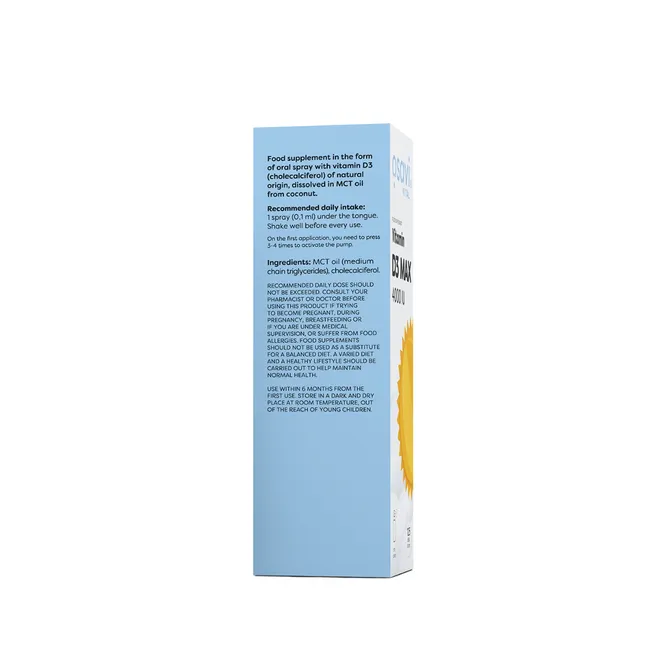 OSAVI Vitamin D3 4000 IU - 12,5 ml spray