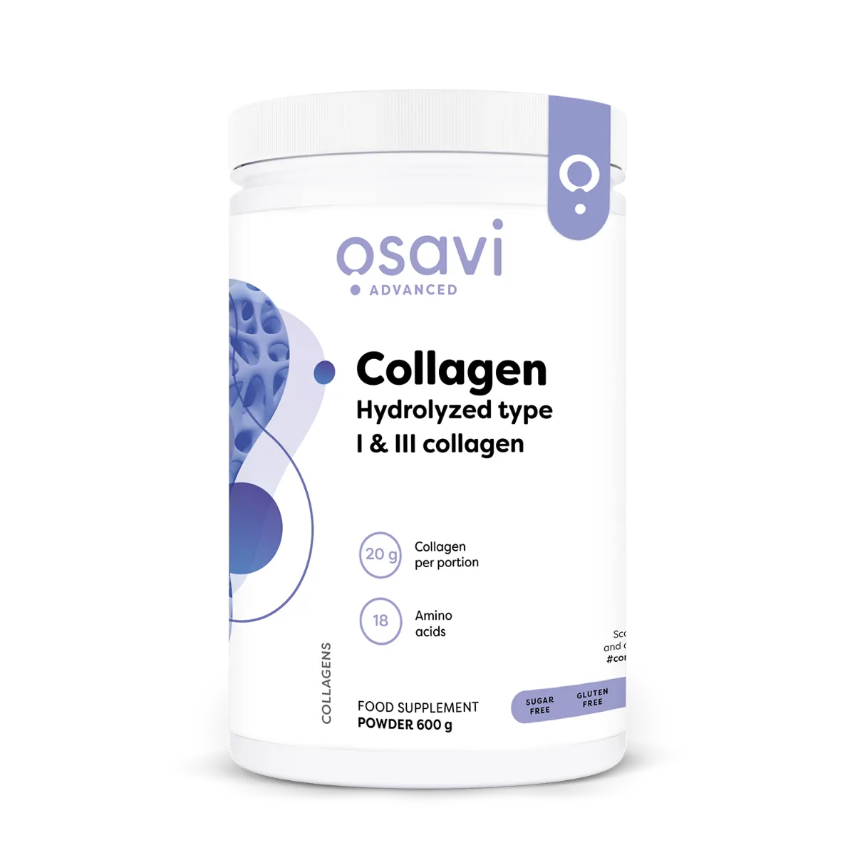 OSAVI Collagen Hydrolysed Type I & III