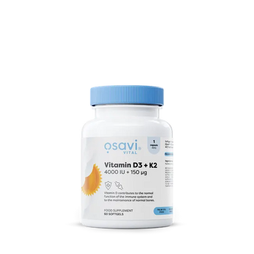OSAVI Vitamin D3 + K2, 4000 IU + 150 μg