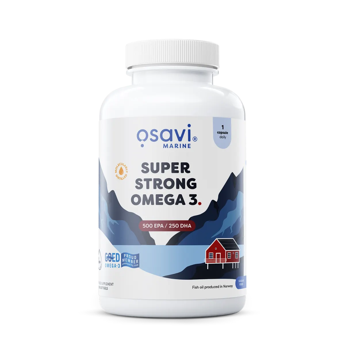 OSAVI Super Strong Omega 3, 500 EPA / 250 DHA