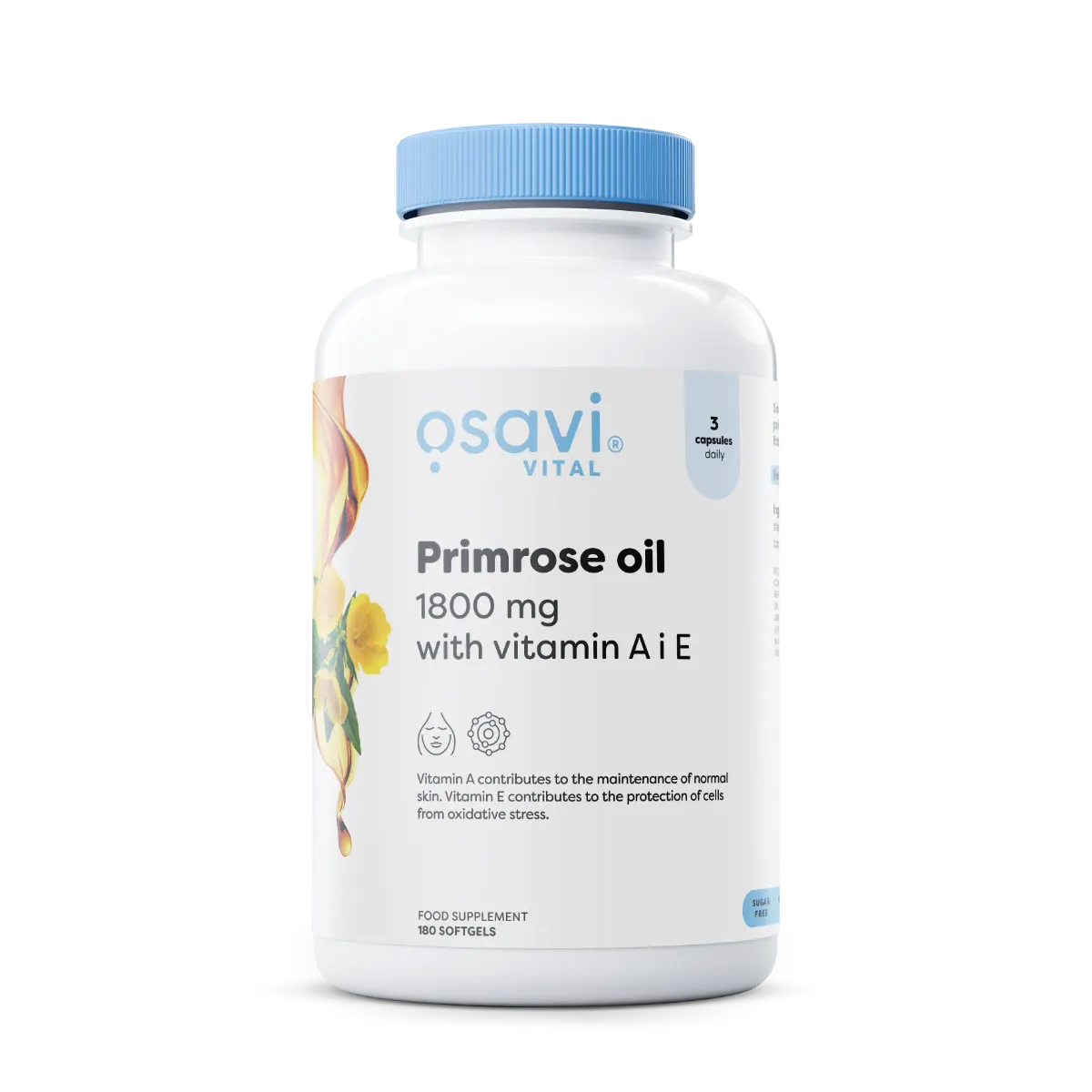 OSAVI Primrose Oil 1800 mg with vitamin A & E