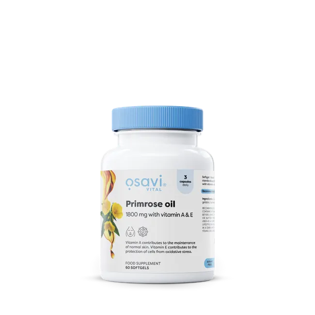 OSAVI Primrose Oil 1800 mg with vitamin A & E