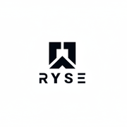 RYSE logo with white background