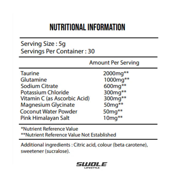 SWOLE Lifestyle HYDR8 150g