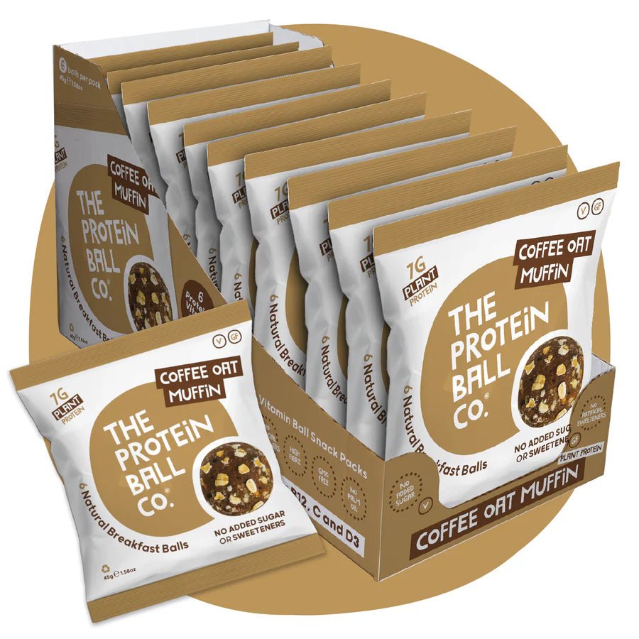 The Protein Ball Co Protein + Vitamin Balls 10x45g