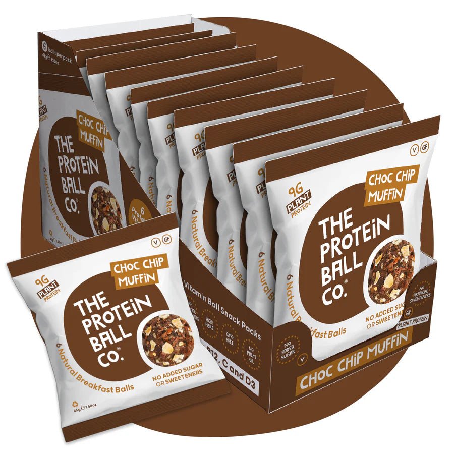 The Protein Ball Co Protein + Vitamin Balls 10x45g