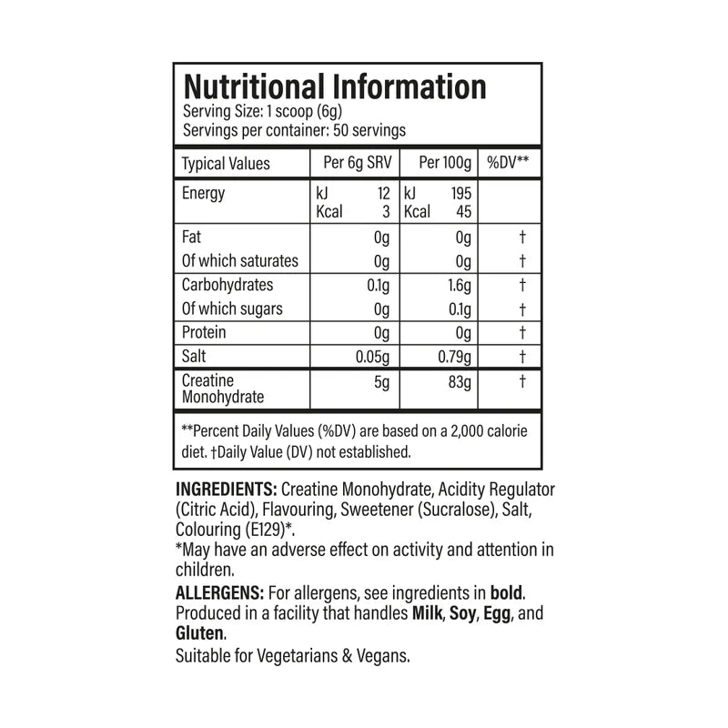 Trained By JP Flavoured Creatine 300g