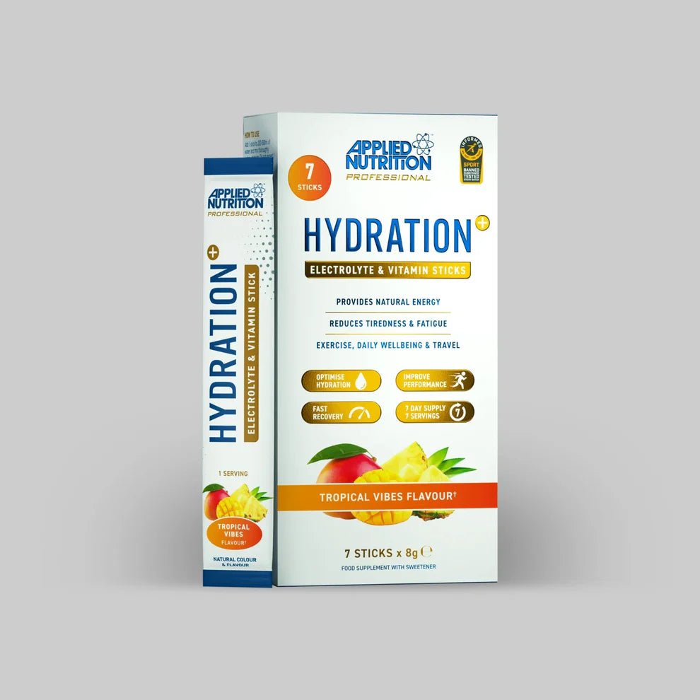 Applied Nutrition Hydration+ Electrolyte & Vitamin Powder Sticks 7x8g