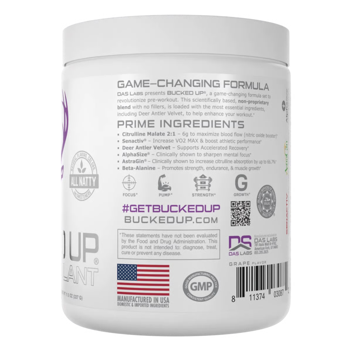 Bucked Up Non-Stimulant Pre-Workout