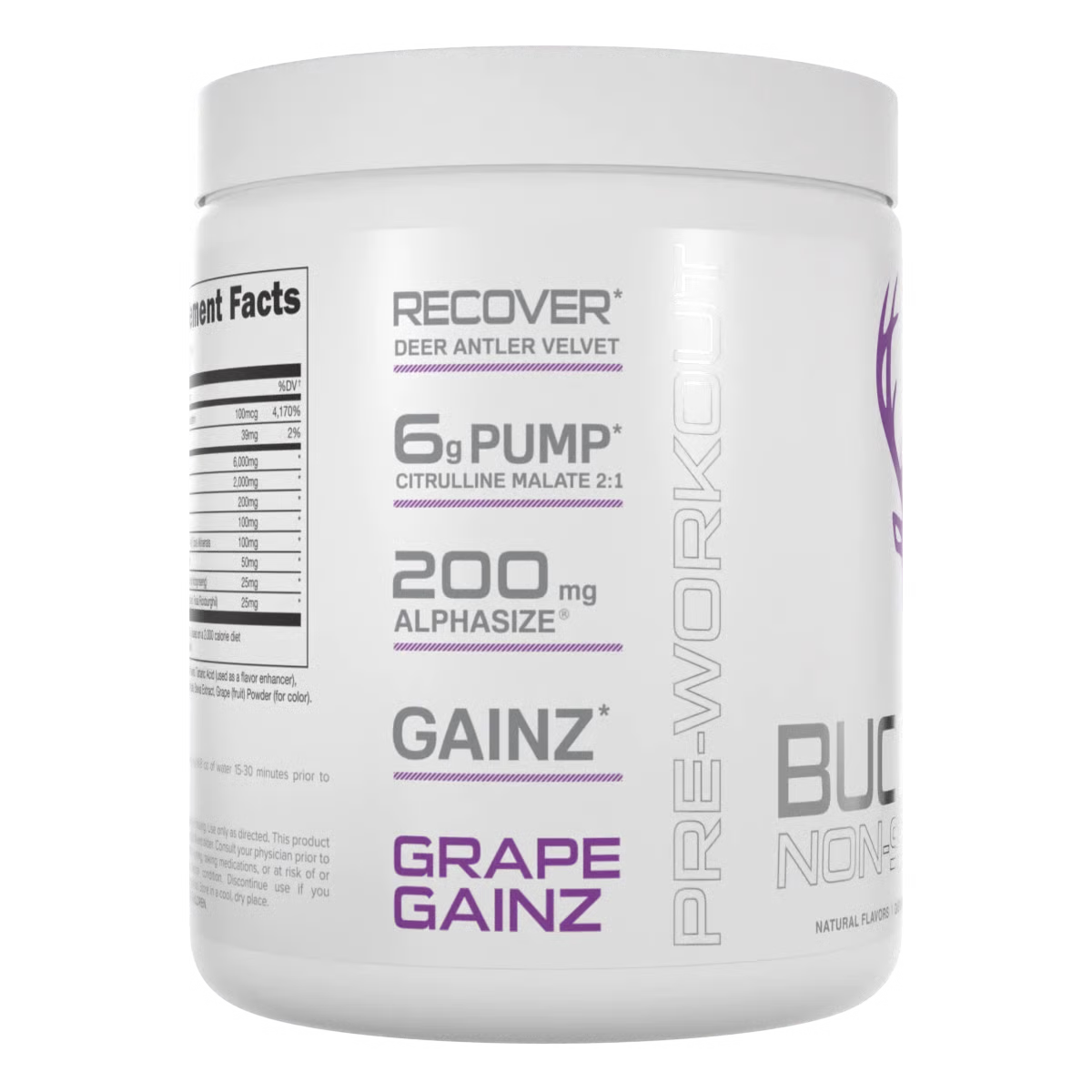 Bucked Up Non-Stimulant Pre-Workout