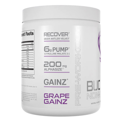Bucked Up Non-Stimulant Pre-Workout