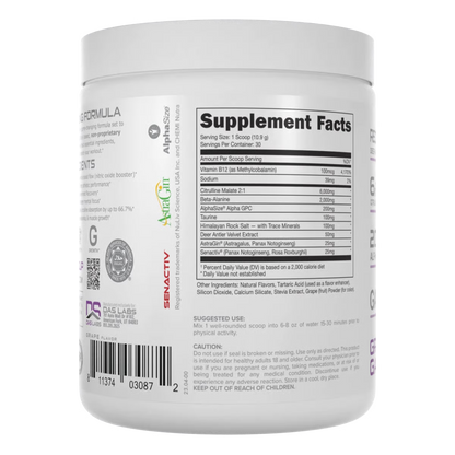 Bucked Up Non-Stimulant Pre-Workout