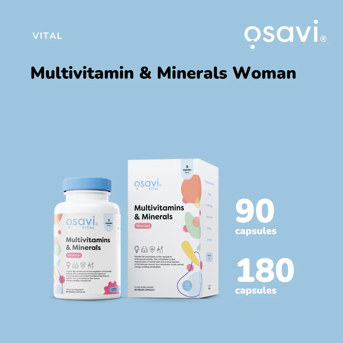 OSAVI Multivitamins & Minerals Woman