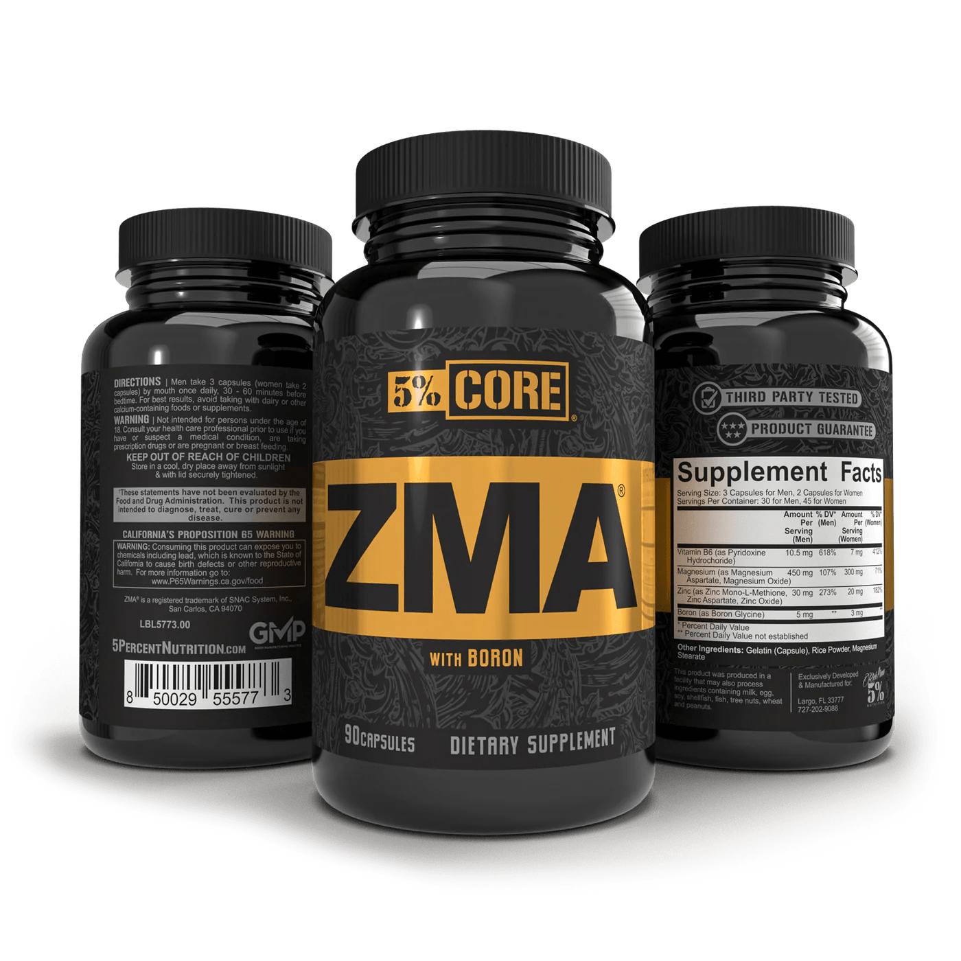Rich Piana 5% Nutrition ZMA - Core Series