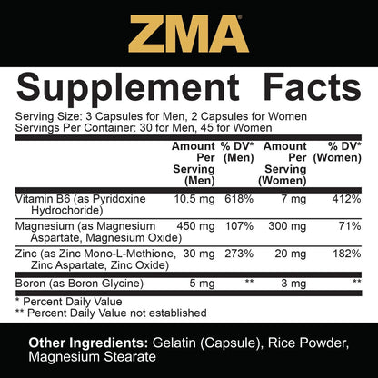 Rich Piana 5% Nutrition ZMA - Core Series